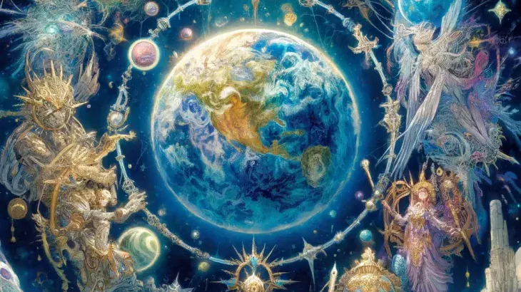 宇宙のリズムに合わせた生命の舞