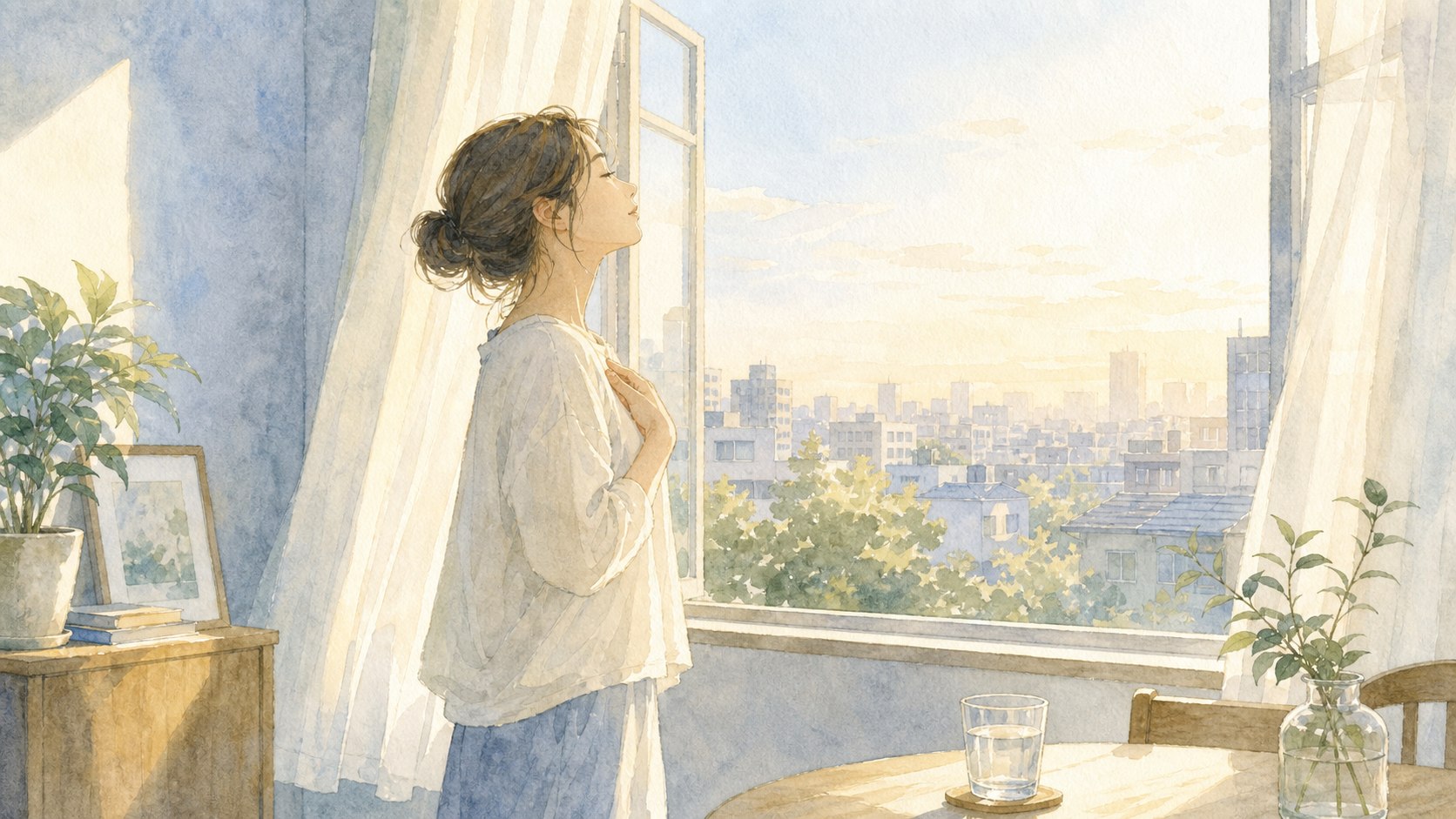 restless heart window