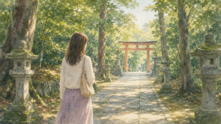 person place shrine path