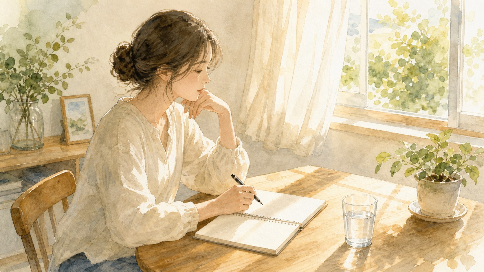 trust intuition morning desk