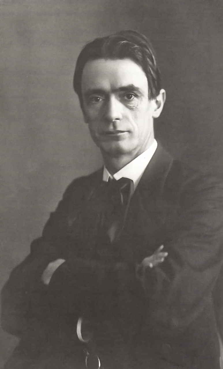 ルドルフ・シュタイナーの肖像写真、1905年頃
