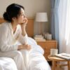 朝のベッドで夢の内容を思い出す人